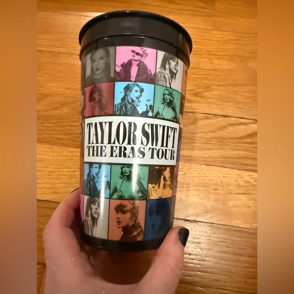 Taylor Swift Eras Tour Movie Cup W Mini Poster LIMITED & Midnights Canvas Poster
